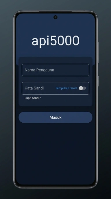 Cara Masuk Akun api5000 untuk Pengguna Android
