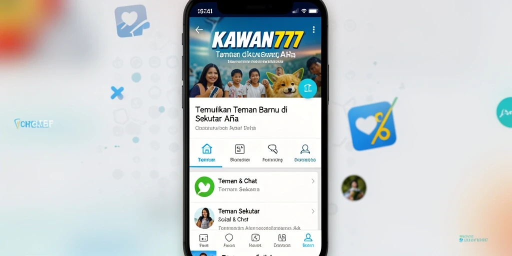 Antarmuka pengguna KAWAN777 yang menarik dan mudah digunakan.