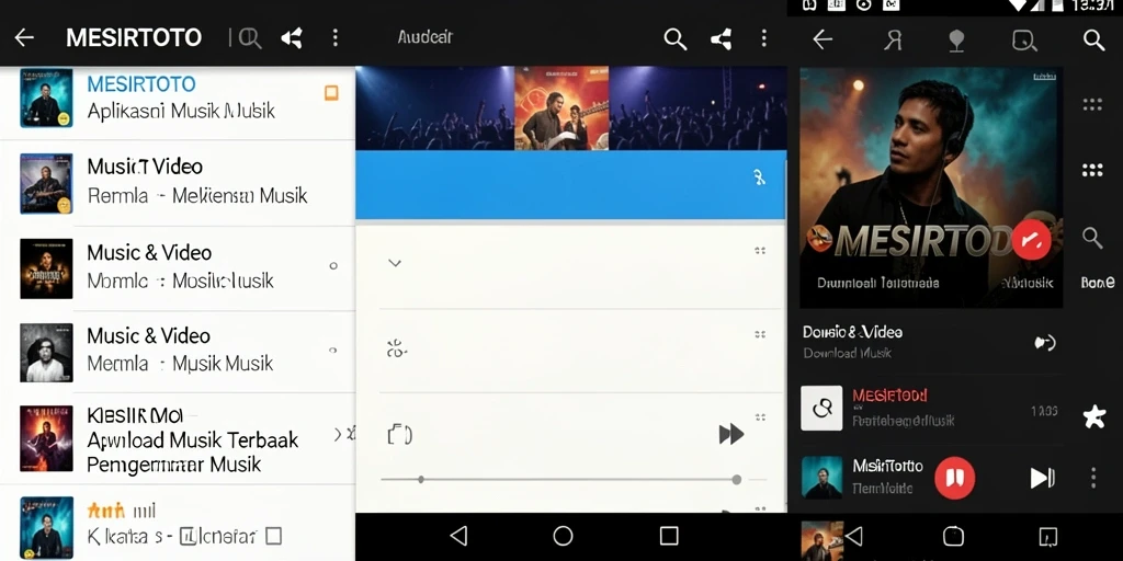 Tampilan antarmuka MESIRTOTO yang intuitif untuk Download Musik.