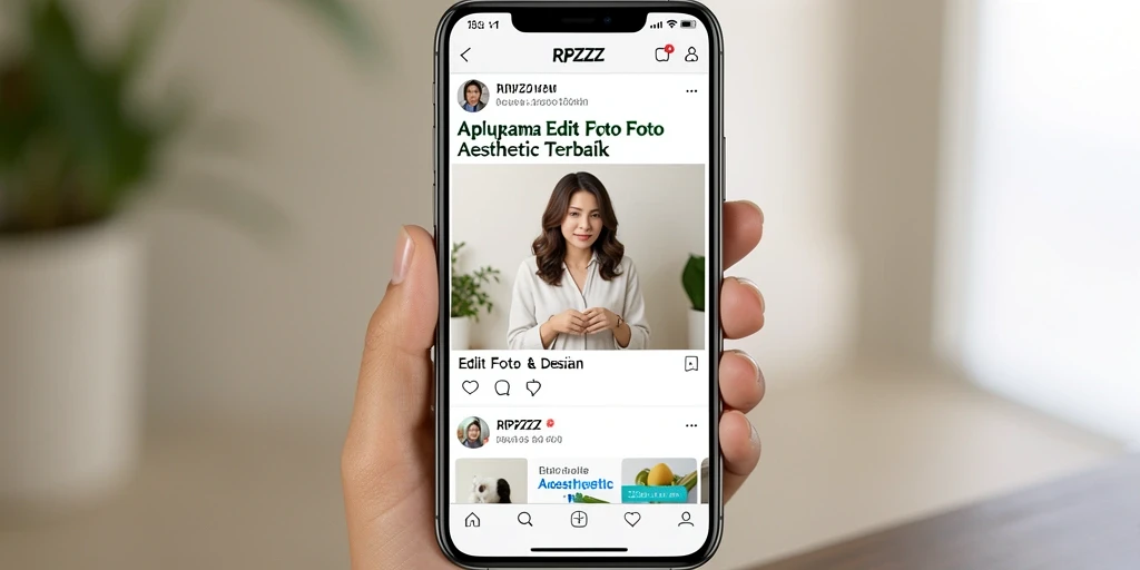 Screenshot antarmuka RPZZZ yang menampilkan berbagai filter dan efek.